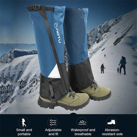 Outdoor Camping Hiking Climbing Waterproof Snow Legging Gaiters For Men And Women