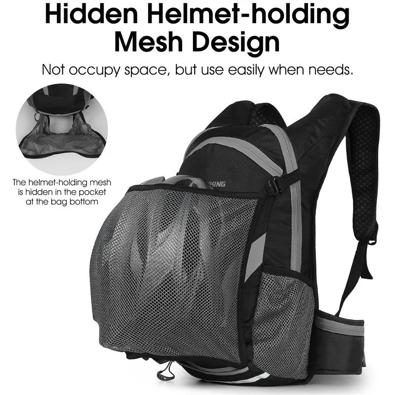 WEST BIKING 16L Cycling Backpack Waterproof Ultralight Bicycle Bag Outdoor Hydration Backpack