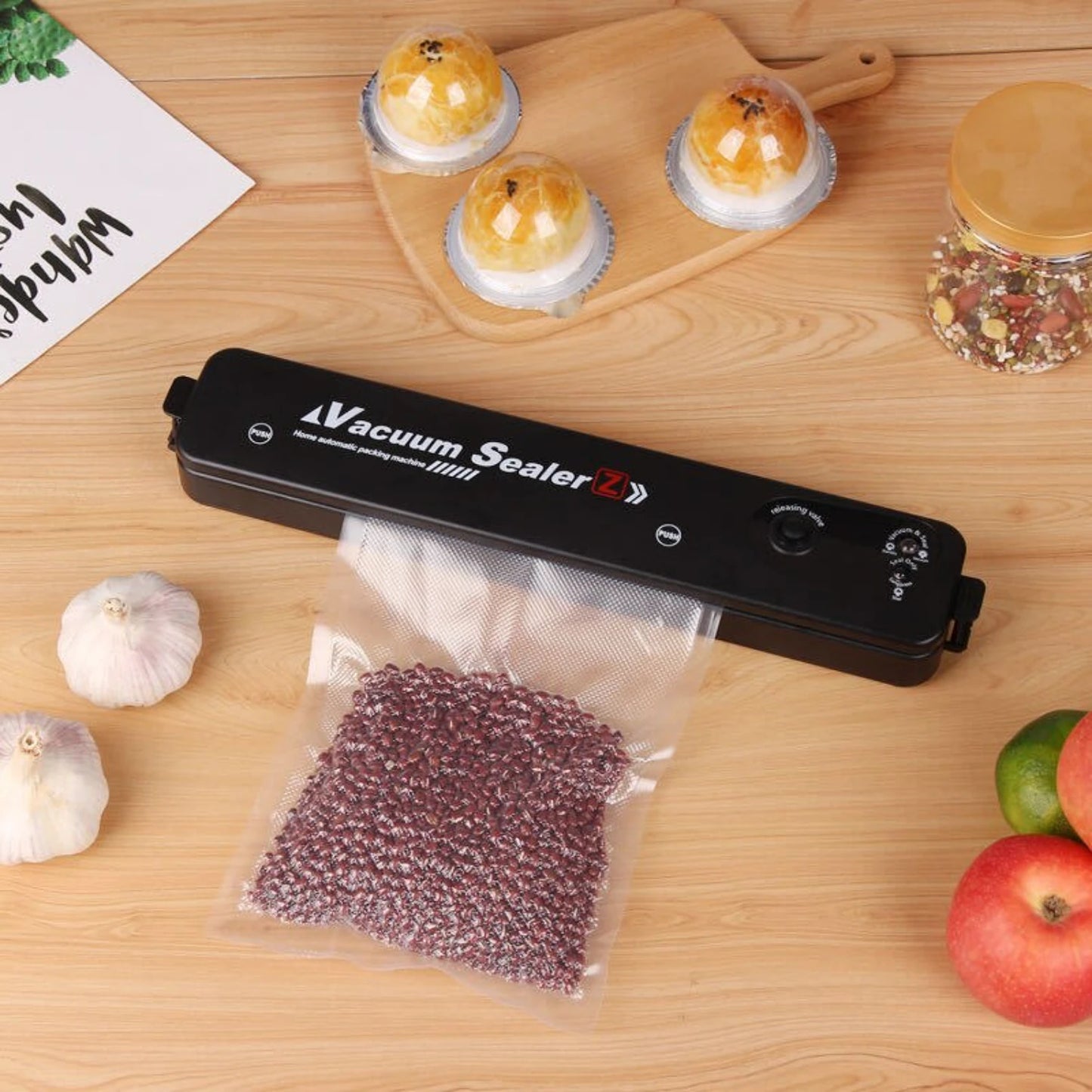 Highly efficient vacuum sealer machine designed for optimal food preservation - durable