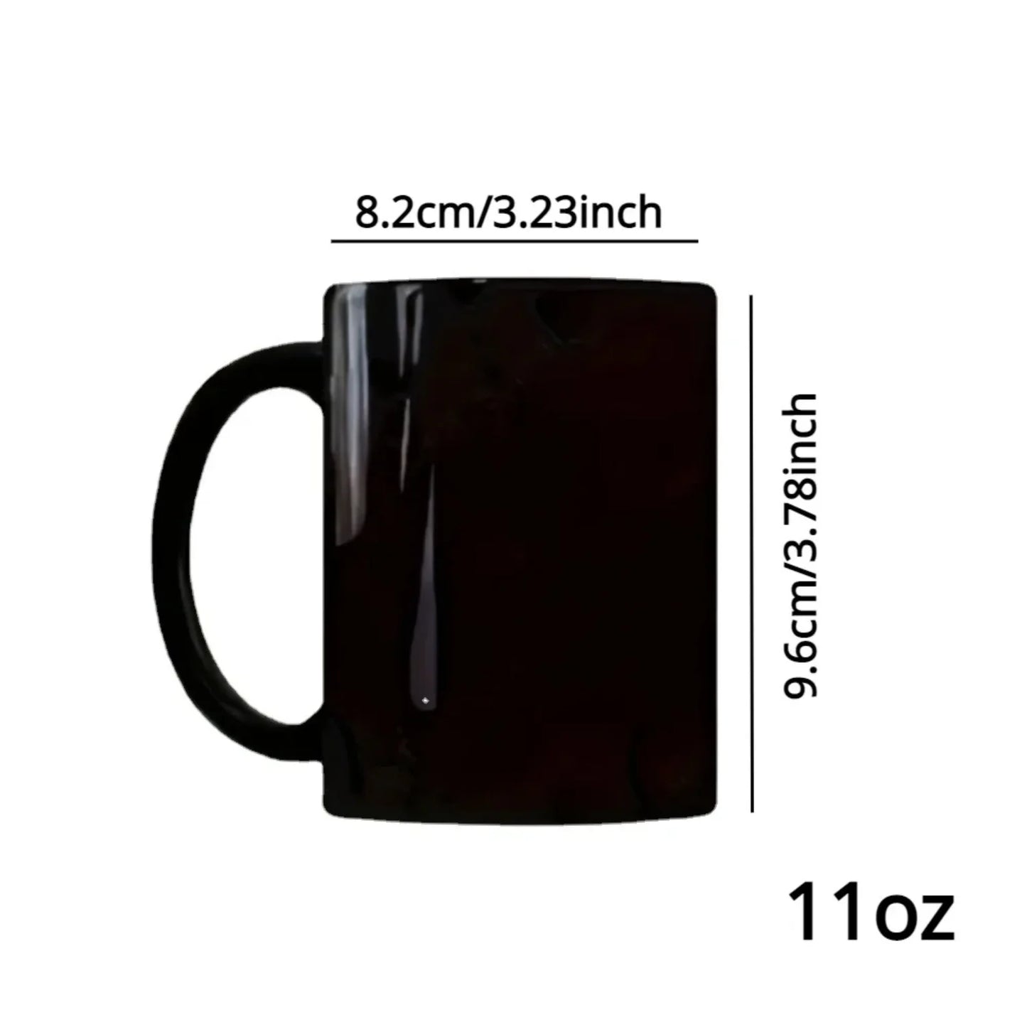 1pc Solar System Color Changing Coffee Mug Ceramic Coffee Cup Planets Heat Sensitive Water Cup