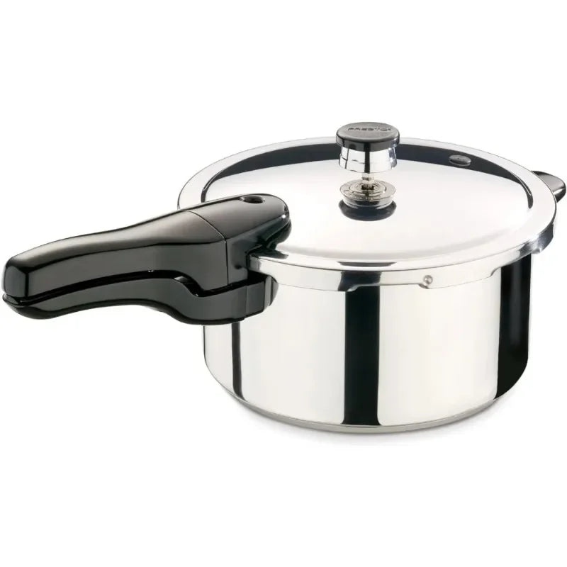 Presto 01341 4-Quart Stainless Steel Pressure Cooker