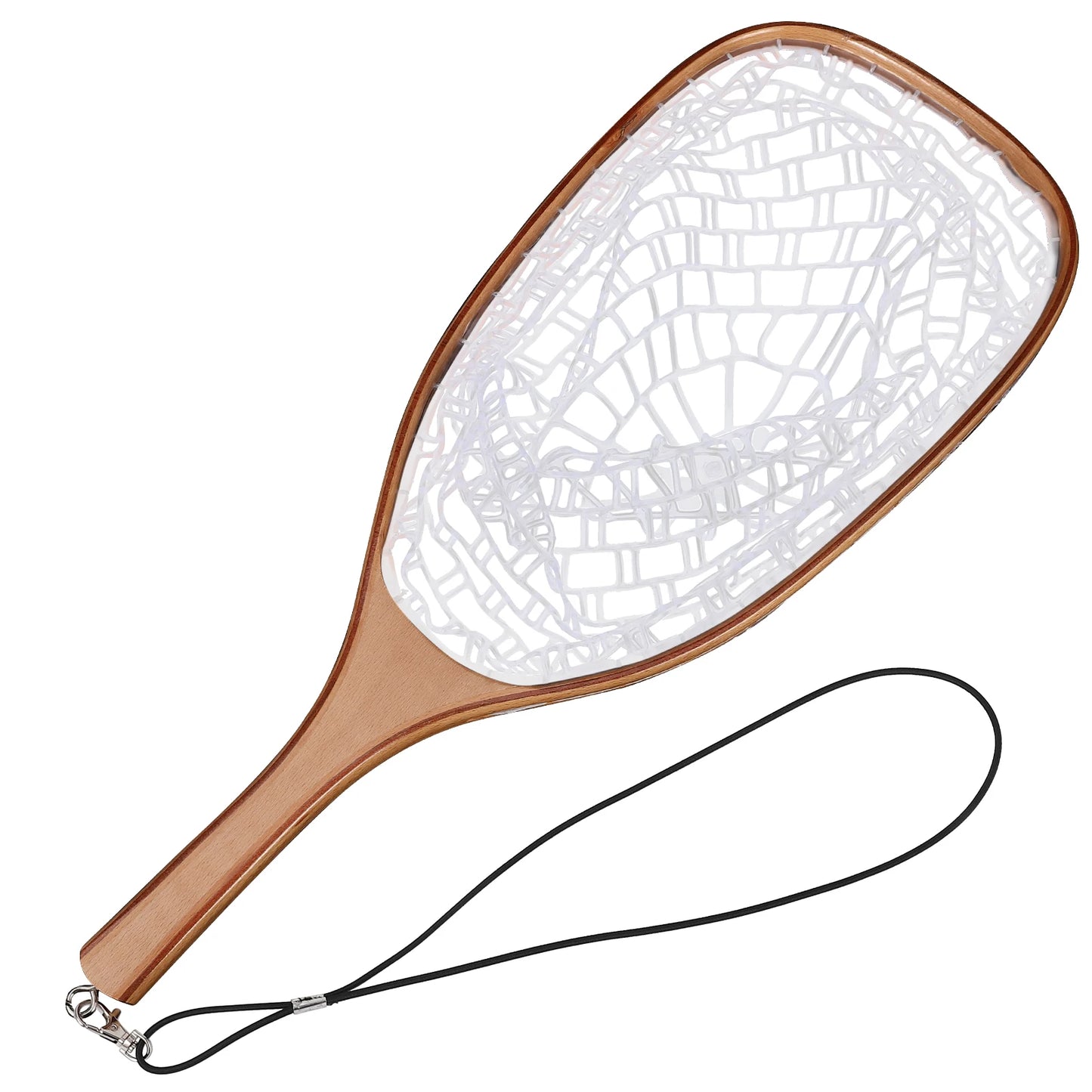 Fly Fishing Landing Net Soft Rubber Mesh Trout Net Catch and Release Net