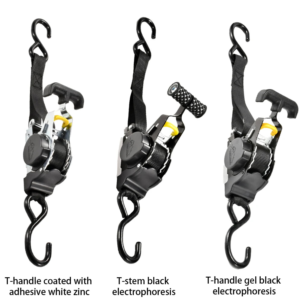 Auto Straps For Load Luggage Cargo Tape Ratchet Tensioner Belts Heavy Duty Ratchet Straps