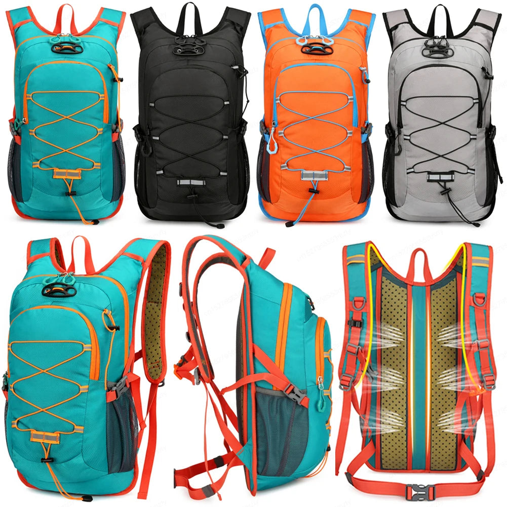 Outdoor Hiking Backpack Nylon Sports Bag Lightweight Hydration Backpack Waterproof