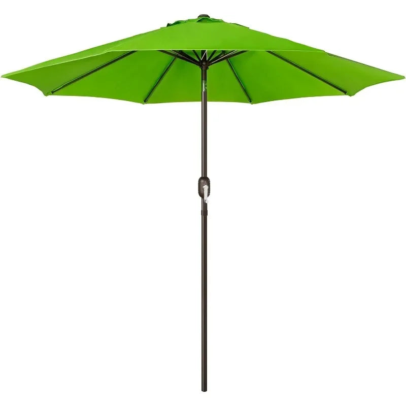 9' Outdoor Patio Umbrella, Outdoor Table Umbrella, Yard Umbrella, Market Umbrella