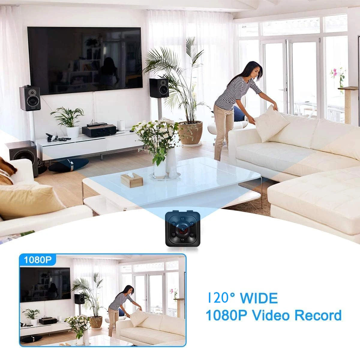 Mini Portable Camera With Video 1080P Full HD Security Camera Indoor/outdoor Surveillance Camera